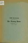 Book preview: 150th anniversary of the erection of the Fleming house, Flemington, N. J., May 23, 1906 (Volume 1) by Hiram Edmund Deats