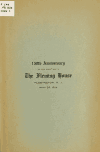 Book preview: 150th anniversary of the erection of the Fleming house, Flemington, N. J., May 23, 1906 (Volume 2) by Hiram Edmund Deats