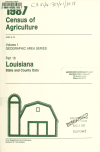 Book preview: 1987 census of agriculture (Volume pt.18-Louisiana) by United States. Bureau of the Census