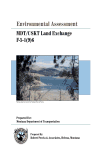 Book preview: MDT/CSKT land exchange (Volume 2003) by Robert Peccia & Associates