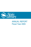 Book preview: Annual report (Volume 2005) by Montana State Library