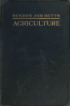 Book preview: Agriculture : a text for the farm by O. H. (Oscar Herman) Benson