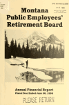 Book preview: Annual financial report (Volume 1988) by Montana. Public Employees' Retirement Board