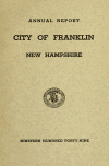 Book preview: Annual report of Franklin, New Hampshire (Volume 1949) by Franklin (N.H.)