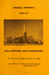 Book preview: Annual report of the Town of Rollinsford, New Hampshire (Volume 1986) by Rollinsford (N.H.)