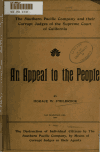 Book preview: An appeal to the people by Horace Wiley Philbrook