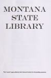 Book preview: Montana planning news bulletin (Volume apr 1970) by Montana. Dept. of Intergovernmental Relations