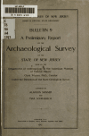 Book preview: A preliminary report of the archaeological survey of the state of New Jersey by American Museum of Natural History