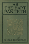 Book preview: As the hart panteth by Hallie Erminie Rives