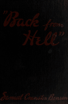 Book preview: Back from Hell, by Samuel Benney Benson