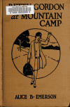 Book preview: Betty Gordon at Mountain camp; or The mystery of Ida Bellethorne by Alice B Emerson