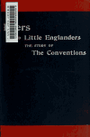 Book preview: Boers and Little Englanders; the story of the conventions by John Procter