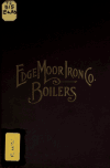 Book preview: Boilers by Edge Moor Edge Moor iron company