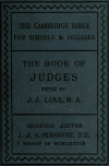 Book preview: The Book of Judges; with map, notes and introduction by J. J. (John James) Lias
