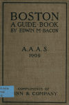 Book preview: Boston, a guide book by Edwin Munroe Bacon