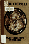 Book preview: Botticelli by Henry Bryan Binns