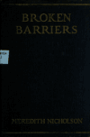 Book preview: Broken barriers by Meredith Nicholson
