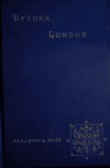 Book preview: Bygone London by Frederick Ross