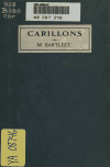 Book preview: Carillons by M Bartleet