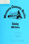 Book preview: Montana cassette books catalog by Montana State Library for the Blind and Physically