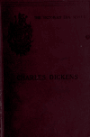 Book preview: Charles Dickens, a critical study by George Gissing