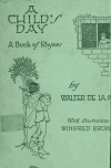 Book preview: A child's day; a book of rhymes by Walter De la Mare