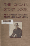 Book preview: The Choate story book; with a biographical sketch of J. H. Choate by Henry Fothergill Chorley