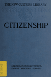Book preview: Citizenship by Shaw Desmond
