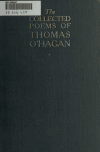 Book preview: The collected poems of Thomas O'Hagan by Thomas O'Hagan
