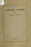Book preview: Cooking course .. by Amelia Avery Cooke