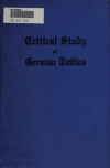 Book preview: A critical study of German tactics and of the new German regulations by Marie Félix de Pardieu