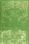 Book preview: Notes form a diary, 1892-1895 by Mountstuart E. (Mountstuart Elphinstone) Grant