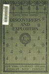 Book preview: Discoverers and explorers by Edward R. (Edward Richard) Shaw