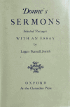 Book preview: Donne's sermons; selected passages by John Donne