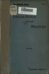 Book preview: Dream-songs for the beloved by Eleanor Farjeon
