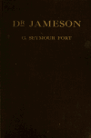 Book preview: Dr. Jameson by G. Seymour Fort