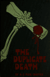 Book preview: The duplicate death by Arthur Charles Fox-Davies