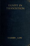 Book preview: Egypt in transition by Sidney Low