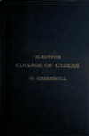 Book preview: The electrum coinage of Cyzicus by William Greenwell