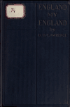 Book preview: England, my England, and other stories by D. H. (David Herbert) Lawrence
