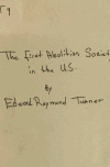 Book preview: First abolition society in the United States by Edward Raymond Turner