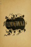 Book preview: Flemington, New Jersey; by John L Connet