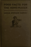 Book preview: Food facts for the home-maker by Lucile Stimson Harvey
