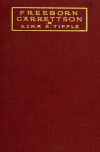Book preview: Freeborn Garrettson by Ezra Squier Tipple