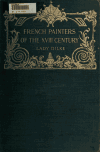 Book preview: French painters of the XVIIIth century by Emilia Francis Strong Dilke