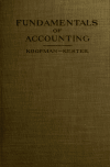 Book preview: Fundamentals of accounting; principles and practice of bookkeeping (Volume 1) by Sietse Bernard Koopman