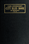 Book preview: Herringshaw's city blue book of biography : Chicagoans of 1919 (Volume 1919) by Clark J Herringshaw