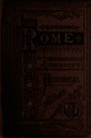Book preview: A history of Rome by Robert Fowler Leighton