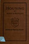 Book preview: Housing by Percy Alden