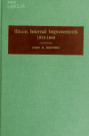 Book preview: Illinois internal improvements, 1818-1848 by John Henry Krenkel